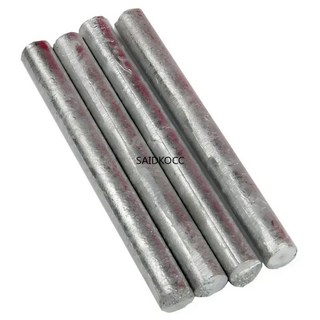 고순도 아연 금속 막대 99 5% 잉곳 라운드 바 양극 전기도금 해양 부식 방지 실험 3 30mm, 3x100mm 1pc, 1개