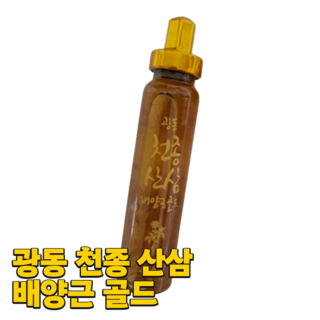 산에서 자란 그대로 농축된 활력의 힘 산삼배양근 진액, 1개, 600ml