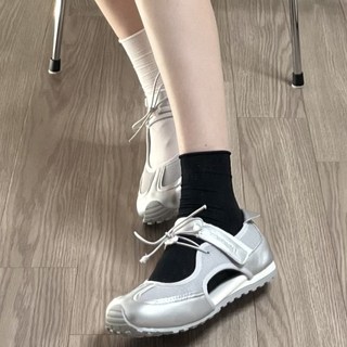 어스네임 메리제인 운동화 발편한 메쉬 샌들