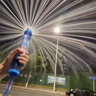 워터 불꽃놀이 물총 분수 물총 놀이 인생 사진 워터건, 1개, 불꽃놀이 물총 보라색