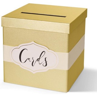 리셉션용 메탈릭 골드 글리터 기프트 카드 박스 대형 10인치 리본 맞춤형 라벨 결혼식 크리스마스 생일 졸업식 신부 베이비 샤워 머니 파티 용품 장식, Diamond White