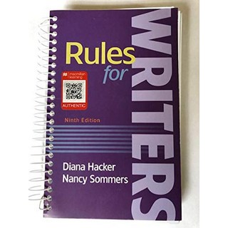 RULES FOR WRITERS INSTR. [spiral_bound]