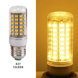 E27 E14 LED Corn Bulb 72 LEDs SMD 5730 220V Lampada LChandelier Candle Light Bombilla Co, 2.changeable, 1개