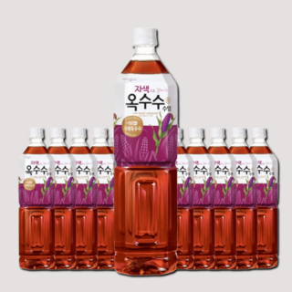 웅진 자색옥수수수염차 1.5L x 12페트, 12개