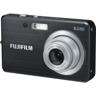 Fujifilm Finepix J10 8.23배 광학 줌 MP 디지털 카메라(매트 블랙), Matte Black, 1개