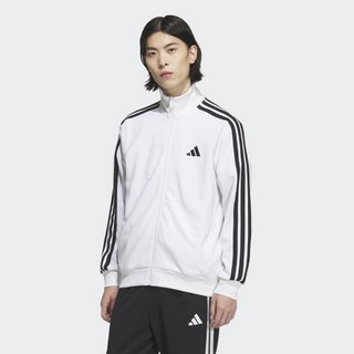 아디다스 ADIDAS 퍼포먼스 3S 레귤러 핏 더블니트 트랙 재킷
