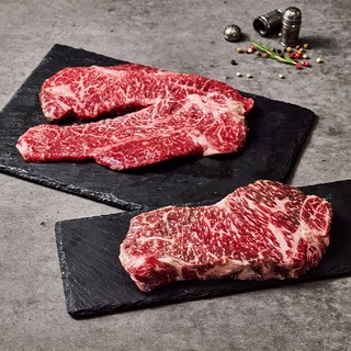 미쓰하누 1++등급 한우 채끝 구이용200g 스테이크용 300g 냉장, 1개, 1++한우 채끝 스테이크용300g