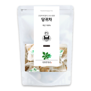 반듯한청년 국산 당귀차 생분해 삼각티백, 1개, 30개입, 1g