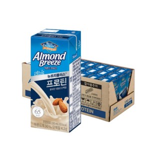 블루다이아몬드 아몬드 브리즈 뉴트리플러스 프로틴, 160ml, 24개