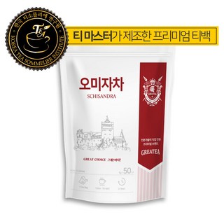 그래이티 저온로스팅 문경 오미자차 삼각티백, 1개, 50개입, 1g