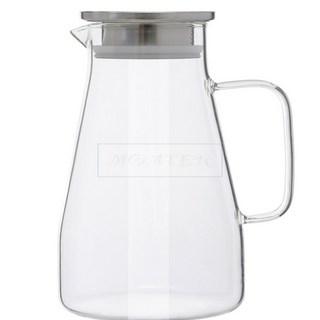 모아터 내열유리 물병(1.8L) 손잡이물병 음료병