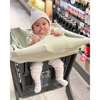 쇼핑카트커버 파스텔버블 멀티유즈커버 세이지