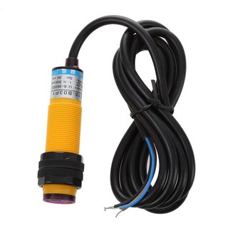 DC 3선 6-36V PNP IR 광전 센서 스위치 30cm E18-B03P1, 30cm, 검은색, 1개