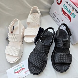 스케쳐스 고워크 아치핏 풋스텝 발편한 경량 샌들 물놀이 가능한 샌들 25년 일본한정판