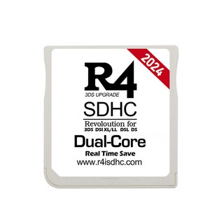 XLLL DSL 카드 어댑터 RTS 메모리 플래시 카드 비디오 R4 R4I 게임 3DS 카드 프로 LIFE SDHC DSI 컴 버닝 SDHC DS 카드 게임 카드, 1개, 2024 White Pro