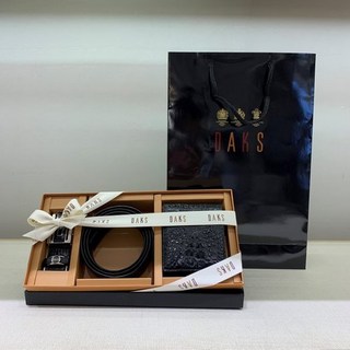 백화점 정품닥스 DBWA3E713BK DBBE0E703 지갑벨트 SET[리본포장+쇼핑백동봉]