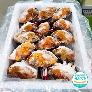 연평도 냉동 절단꽃게 손질 암꽃게 HACCP인증시설 게장용 급냉 꽃게, 1박스, 1kg (6~12조각)