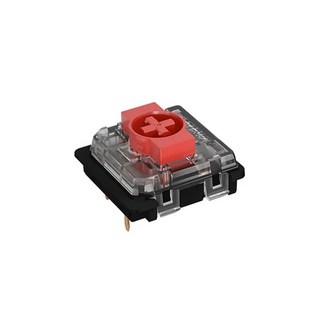 Gateron 로우 프로파일 스위치 KS-33 기계식 키보드용 선형 클릭키 레드 블루 다크 브라운 호환 3 핀 블랙 하단 하우징 2.0, [01] 2.0 Red 35pcs