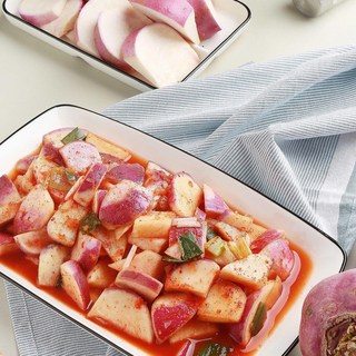 MBC맛집 강화도 바른 순무김치 (비닐포장) 5kg 1개 상품 이미지