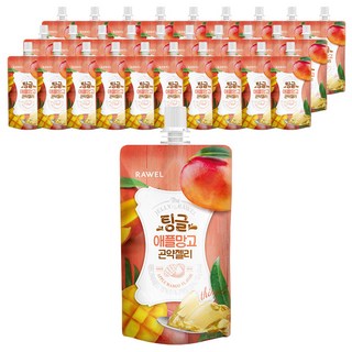 팅글 곤약젤리 애플망고맛 10개입, 1.3kg, 3개
