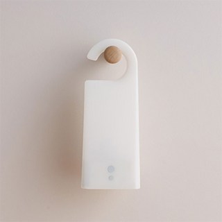 무인양품 MUJI 옷걸이 모양 휴대용 LED 조명 HCR-81, 1개