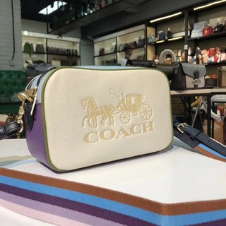 코치 가방 COACH 91082 제스 크로스바디 인 컬러블럭