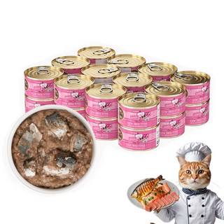 [겟플렉스]웨루바 습식 고양이 주식사료 캔, 24개, 90g, 캣츠인더키친 캔 키티건와일드