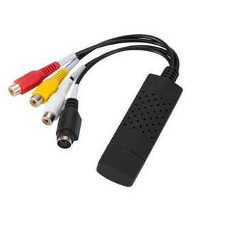 비디오테이프 변환 비디오 테이프 USB 플레이어 동영상 파일 vhs to digital converter usb 2.0 video converter audio capture, 검은색, 1개