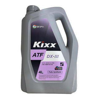KIXX ATF DX3 4L 4-5단 자동미션오일, 1개