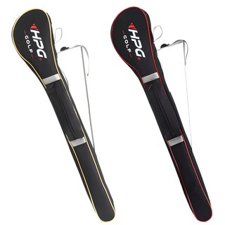 HPG 파크골프가방 소프트 그라운드골프가방 초경량 레드블랙 상품 이미지