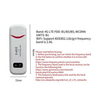4G LTE 포켓 와이파이 라우터 Sim 카드 슬롯 150Mbps 모바일 핫리퍼 무선 광대역 잠금 해제 모뎀 동글, [02] 150Mbps, 1개