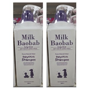 밀크바오밥 베이비앤키즈 샴푸, 500ml, 2개