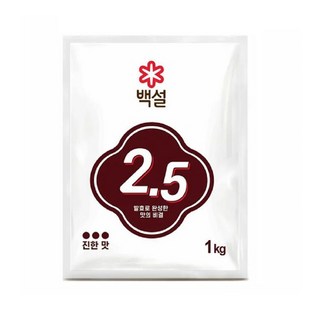 CJ/제일제당/백설 2.5 1kg, 1개