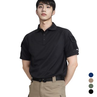 컴뱃셔츠 택티컬 반팔 사용 모습