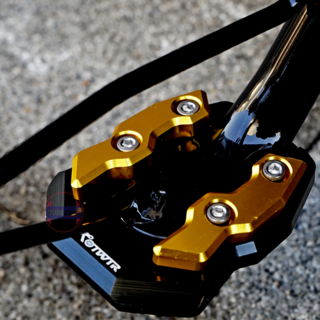 25년 PCX125 사이드스탠드 클립 (말발굽) 2025 바이크튜닝 2025 보조발판, 1개, 골드