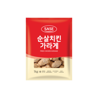닭고기몰 사세 순살 치킨가라게, 1kg, 5개