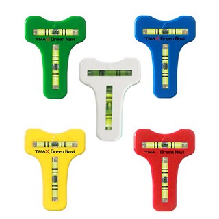 그린네비 클립형 볼마커 퍼팅 거리측정 경사도 측정, 옐로