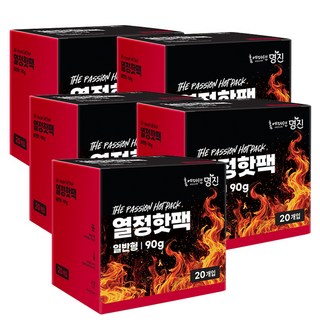 홈에디션명진 열정핫팩 일반형 90g, 100개
