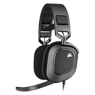 커세어 HS80 RGB USB 7.1채널 게이밍 헤드셋, HS80 RGB USB 유선, 0 BLACK