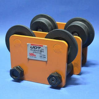 UDT 트롤리 미니윈치전용 500kg UD-236 5920161 미니윈치트로리 호이스트 미니윈치트롤리, 1개