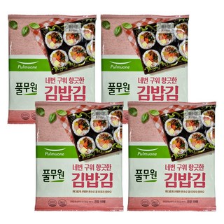 풀무원 네번 구워 향긋한 김밥김