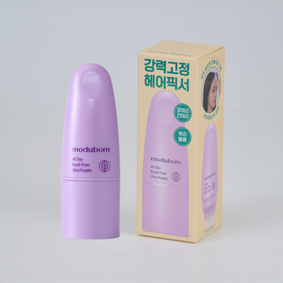 모두봄 올데이 브러시 헤어픽서 잔머리 고정 픽서 울트라 퍼플 7g, 1개, 7ml