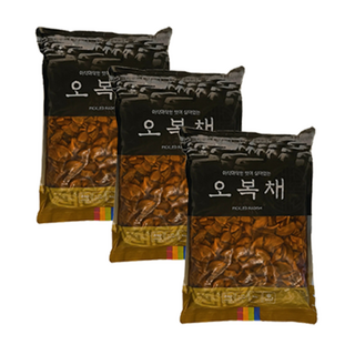 [맛찬]착한식품 오복채 업소용 대용량, 3개, 4kg