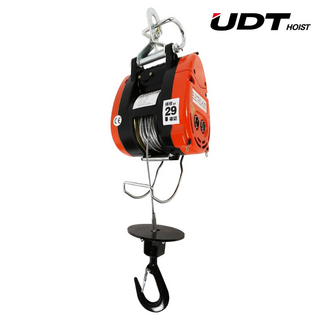 UDT/윈치/전동/미니/윈찌/HT-300S/ 1홀/초경량/단상220/중량물운반, 1개