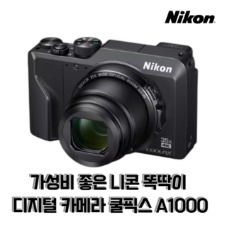 가성비 좋은 니콘 쿨픽스 A1000