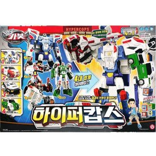 헬로카봇 하이퍼캅스 로봇장난감, 혼합색상, 2개