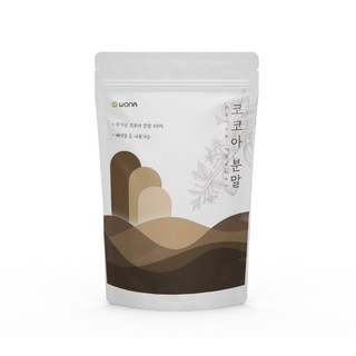 [1KG] 무가당 더치 코코아 가루 분말(100%) 네덜란드산, 1개, 1kg, 1개입