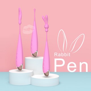 디베 마리아 정품 래빗펜 7단 고속진동 클리토리스 유두 자극 바이브레이터 여성자위기구, 1개, 핑크 대표 이미지 - 팬티 진동기 추천