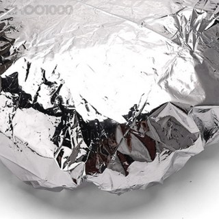 CHOO1000 알루미늄 호일 헤어캡 비닐헤어캡, 1개