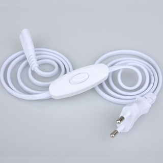 LED T5 간접조명 플리커프리 일자등 컬러 슬림형광등 라인 무드등 LED바, 전원선, 스위치 전원코드선 3m, 1개